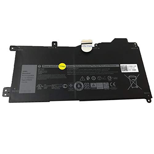 Dentsing 1FKCC 7.6V 38Wh/4750mAh Laptop Battery Compatible with Dell Latitude 7000 2-in-1 Series Not