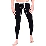 ZIHAN Men's Comfort Soft Modal Long Tights