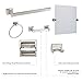 Millbridge Toilet Paper Holder Wall Mount - Satin Nickel Bathroom Toilet Paper Holder, Classic Toilet Paper Roll Holder, Design House 539171