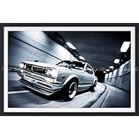 Mua Painting Wallpaper Poster Removable Self Stick Nissan Skyline 00 Gtx Prince Skyline Gt R Afterglow Character Black Ngtx 001 Edition 594 Mm 4 Mm For Architectural Wallpaper Weather