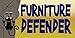 Furniture Defender Cat Scratch Deterrent - 2 No-Adhesive Guards Per Package - How to Love Your Cat by Protecting Your Upholstered Furniture - Cat Scratch Furniture Protector - Made in The USA