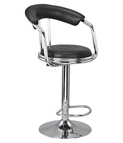 Digionics Bar Stool Chair in Black