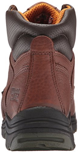 Timberland PRO Men's Titan 6" Safety Toe Work Boot,Brown/Brown,15 W