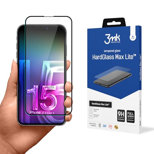 Cristal templado 9H para pantalla completa para iPhone 15... en promo sur Amazon