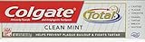 Colgate Total Toothpaste, Anticavity Fluoride and Antigingivitis, Clean Mint Travel Size, TSA Aproved, 0.75 Oz (12 Pack)