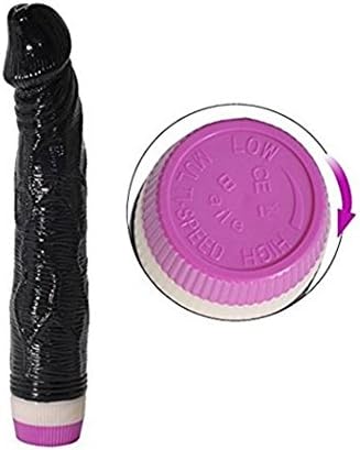 LETONG New Soft Flexible and Skin-Friendly Mssag-er Wand (Black)