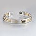 Licemya Bracelet for Men Fashion Jewelry Stainless Steel Bracelets, PU Leather/Stainless Wire Braided Hand Wrist Band, Classic Cross Cuff Bangle with Exquisite Box