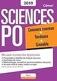 Sciences Po : Concours commun + Bordeaux + Grenoble by Collectif