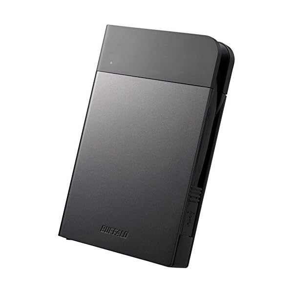 Buffalo MiniStation Extreme NFC USB 3.0 2 TB Rugged Portable Festplatte (HD-PZN2.0U3B) Schwarz – Bild 8