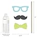 Big Dot of Happiness Dashing Little Man Mustache Party - Photo Booth Props Kit - 20 Count