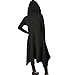 Annystore Women's Solid Irregular Hem Long Sleeve Loose Hoodies Sweatshirts Dress Plus Size