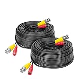 Amcrest 2-Pack 4K Security Camera Cable 100FT BNC