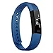 Fitness Trackers TopBest Bluetooth Call Remind Remote Self-Timer Slim Smart Bracelet Calorie Counter Wireless Pedometer Band Sport Sleep Monitor Activity Tracker For Android iOS Phone (Blue)
