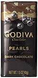 Godiva Dark Chocolate Pearls, 1.5-ounces (Pack of 6)