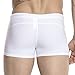Funycell Mens Swim Trunks Swimwear Short Compression Swimsuits ,White,US L-Asia Tag XXL,Waist:33