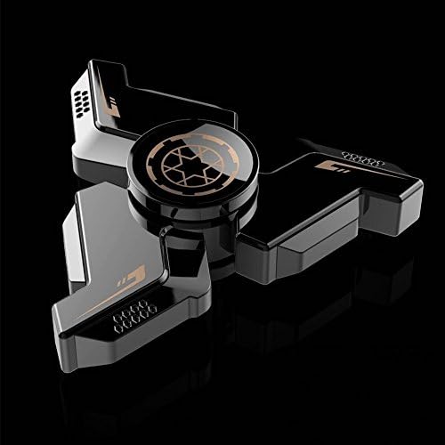 JEPN Fidget Spinner Toy,Hand Spinner EDC Toy,R188 Stainless Steel Bearing, High Speed 2-5 Min Spins ,relieves your stress, ADHD, anxiety, improve focus and attention(Gray)