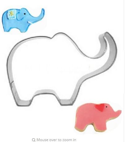 Animal Elephant Stainless Steel Cookie Cutter Fondant Cutter Puppy Cat Giraffe Rabbit Dolphin Bone Cutter