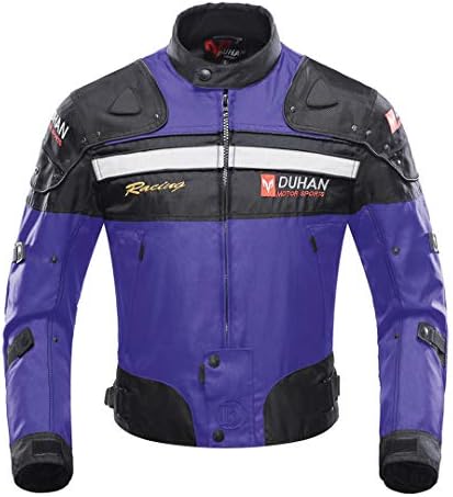 SAFETNG Motorbike Riding Jacket Windproof Motorcycle Full Body Protective Gear Armor Autumn Winter Moto Clothing