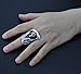 ZMY Home Fashion Stainless Steel Jewelry Rings Silver Grim Reaper Skull Ring for Men(11)