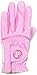 Lady Classic Soft Flex Golf Glove for Women with Magnetic Ball Marker | Comfortable Grip, Removable Marker, Soft Leather Palm Patch – Stylish & Flexible Ladies Golf Glove (Pink/Left Hand/Small)