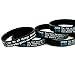 Inkstone (10-pack) Scripture Silicone Bracelets - Jeremiah 29:11, John 3:16, & Philippians 4:13 Assortment Bulk Pack - Christian Religious Bible Verses Silicone Rubber Wristbands
