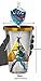 The Legend of Zelda (LoZ) OFFICIAL Link with Hylian Shield, Master Sword and Triforce PREMIUM Tumbler Travel Cup with HYLIAN SHIELD Straw, 16oz GOLD (BPA-Free)