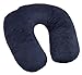 AMC 2 in 1 Convertible U Shaped Pillow/Stand for iPad/Tablet, Cobalt Blue