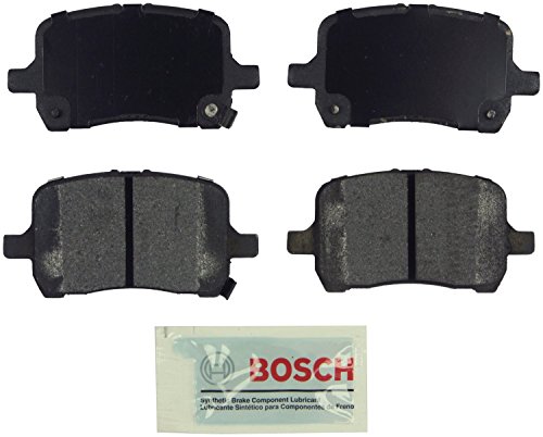 Bosch BE1028 Blue Disc Brake Pad Set for Chevrolet: 2005-07 Cobalt, 2006-11 HHR, 2004-07 Malibu; Pontiac: 2007-08 G5, 2005-10 G6, 2006-09 Solstice; Saturn: 2004-07 Ion, 2007-10 Sky - FRONT