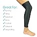 Vive Full Leg Compression Sleeve -Thigh High Compression Socks Women - Football, Basketball, Running, Crossfit, Weight Lifting, Sports Support Recovery - Full Length Sleeve for Arthritis, Circulation