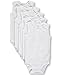 Carters Unisex 5-Pack Sleeveless Bodysuits - white, 24 months