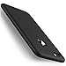 Silicone Apple iPhone 7 Case, Soft, Slim Fit (Black Color) ROKIO [ Liquid Silicone Gel Rubber Case ] Built-in metal Plate, Hard Back Cover (4.7 Inch)