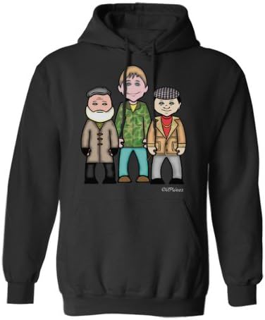 VIPWees Independent Traders Mens/Womens unisex TV Hoodie caricature gift