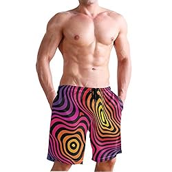 Aluy's boutique Men's Summer Cool Swim Trunks Quick