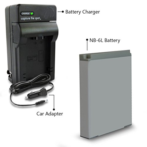 Ideal Accessory Kit for Canon Powershot SX540, SX530, SX520, SX510, SX500, SX280, SX260 Cameras. Includes 16GB Memory Card + NB-6L Battery with Charger + Padded Case + Card Reader + Mini Tripod + MORE - Thumbnail 3