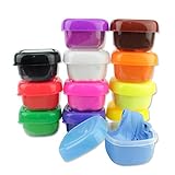 Newest Fluffy Slime - Super Soft, Fluffy, Bright Floam Slime Sludge Toys Gifts Arts DIY Crafts Supplies Wedding and Party Decoration, Stress Relief Toys Gifts (Q 12pack)