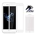 iPhone 7 Plus Glass Screen Protector, [3D Arc Edge Full Coverage] [Bubble Free] [Shatter Proof] [Drop Proof] [Scratch Proof] [HD Clear] Screen Shield for Apple iPhone 7 Plus (5.5") - White
