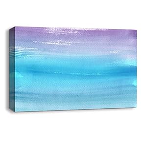 Canvas Wall Art Abstract Ink Feature...