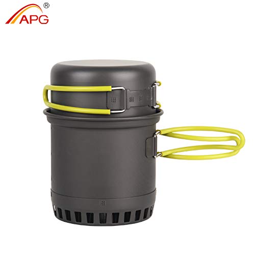 APG Ultralight Camping Cookware Cooking System Outdoor Tableware Bowl Pot Pan Utensils Cutlery