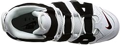 Nike 414962-105 Men AIR More Uptempo White Black RED