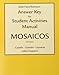 Mosaicos: Spanish As a World Language (Spanish Edition)