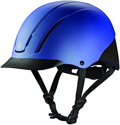 TROXEL CHILDRENS SPIRIT SAFETY HORSE RIDING HELMET ? LOW PROFILE WESTERN ADJUSTABLE ? All Styles (Periwinkle Duratec, Small)