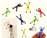 Sticky Action Figure Rolling Men Wall Climbers 24 per pack