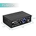 Home Audio Power Amplifier System – 2x120W Dual Channel Theater Power Stereo Receiver Box, Surround Sound w/ USB, RCA, AUX, LED, Remote, 12V Adapter – For Speaker, iPhone – Pyle PCAU46Athumb 3