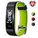 Lintelek Fitness Tracker, Large Screen Activity Tracker with Heart Rate Monitor, Fitness Watch with Color Screen, Double Color Strap, Waterproof Pedometer with 14 Sports Modes for Men Women Kids