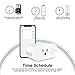 Wifi Smart Plug, ELEGIANT Mini Outlet Compatible with Alexa Echo Google Home and IFTTT, Energy Monitoring and Timer Function Smart Socket, No Hub Required, 2.4GHz Wifi Networks 16A