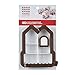 Sweet Creations 3D Mini Gingerbread House Cookie Cutter Kit