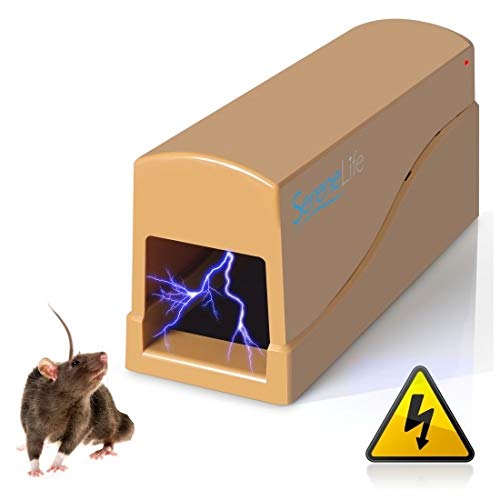 SereneLife PSLEMK5.5 Electronic Humane Mouse Zapper Indoor Electric and