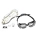 Rullaco Swimming Goggles - Anti Fog Non Leaking Clear Lenses Glasses - Triathlon Racing Water Sports Gear with 3 Pieces Flexible Nose and Free Protection Case & Ear Plugs Youth Adult Men Women