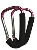 2pcs Carabiner Stroller Clips, XLarge 3.9x6.3