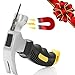 NWPTR 8-oz Stubby Claw Hammer with Magnetic Nail Starter 8 OZ Magnetic Small Claw Hammer Mini Stubby Hammers and Nails Tool Comfortable Soft Handle Magnetic and Anti-slip Head 8 Ounce Claw Hammer